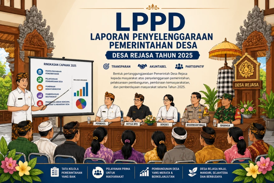Laporan Penyelenggaraan Pemerintah Desa Rejasa Tahun 2025