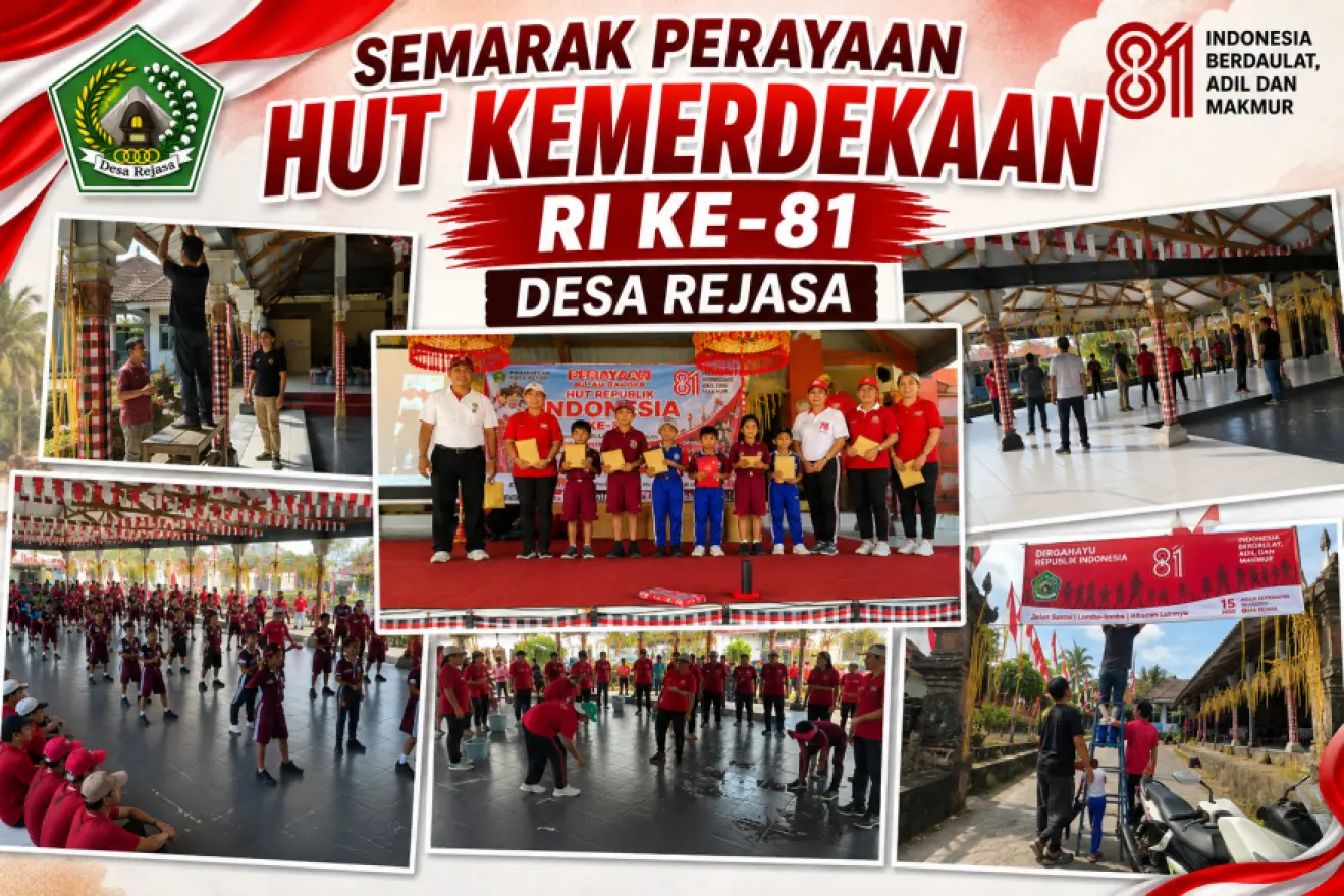 Semarak Perayaan HUT Kemerdekaan RI ke 81 Desa Rejasa